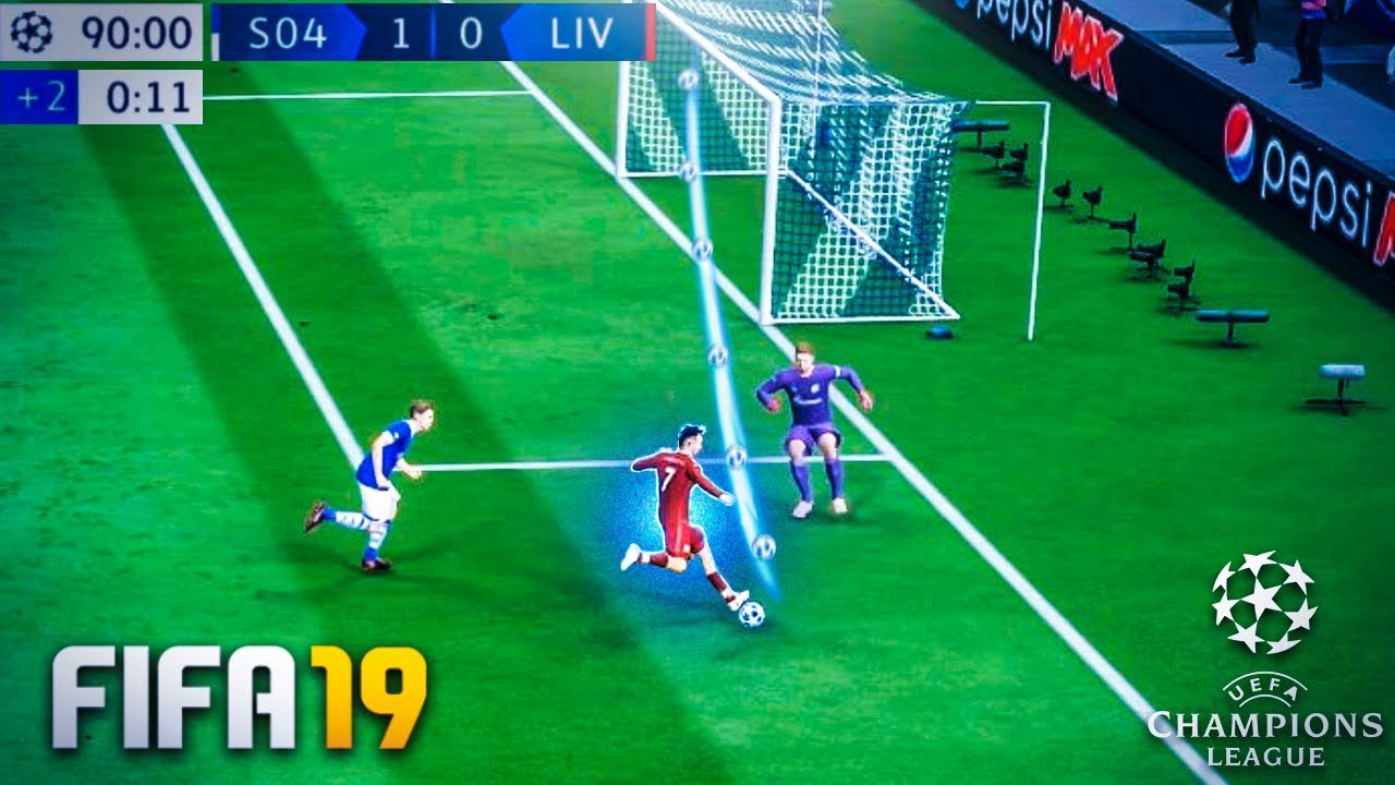 FIZ UM GOL IMPOSSÍVEL NA CHAMPIONS LEAGUE!! - Modo Carreira Jogador - FIFA 19 #26
