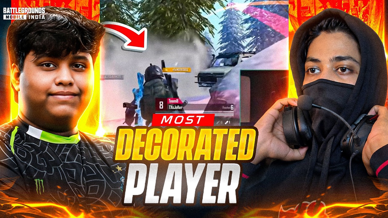 This Player Has 99.99% Accuracy in BGMI 😱 | FizZer Reacts to SOUL JOKER | BGMI/PUBG MOBILE