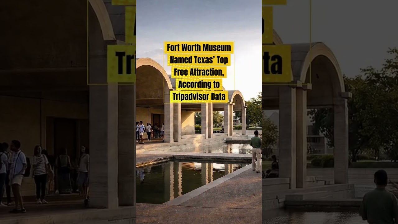 The Kimbell Art Museum has just been named the top free attraction in Texas