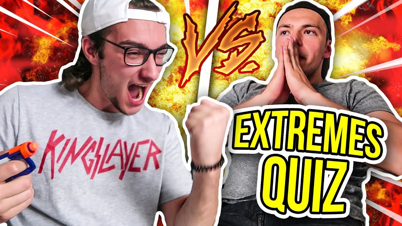EXTREMES YOUTUBE QUIZ + BESTRAFUNG!