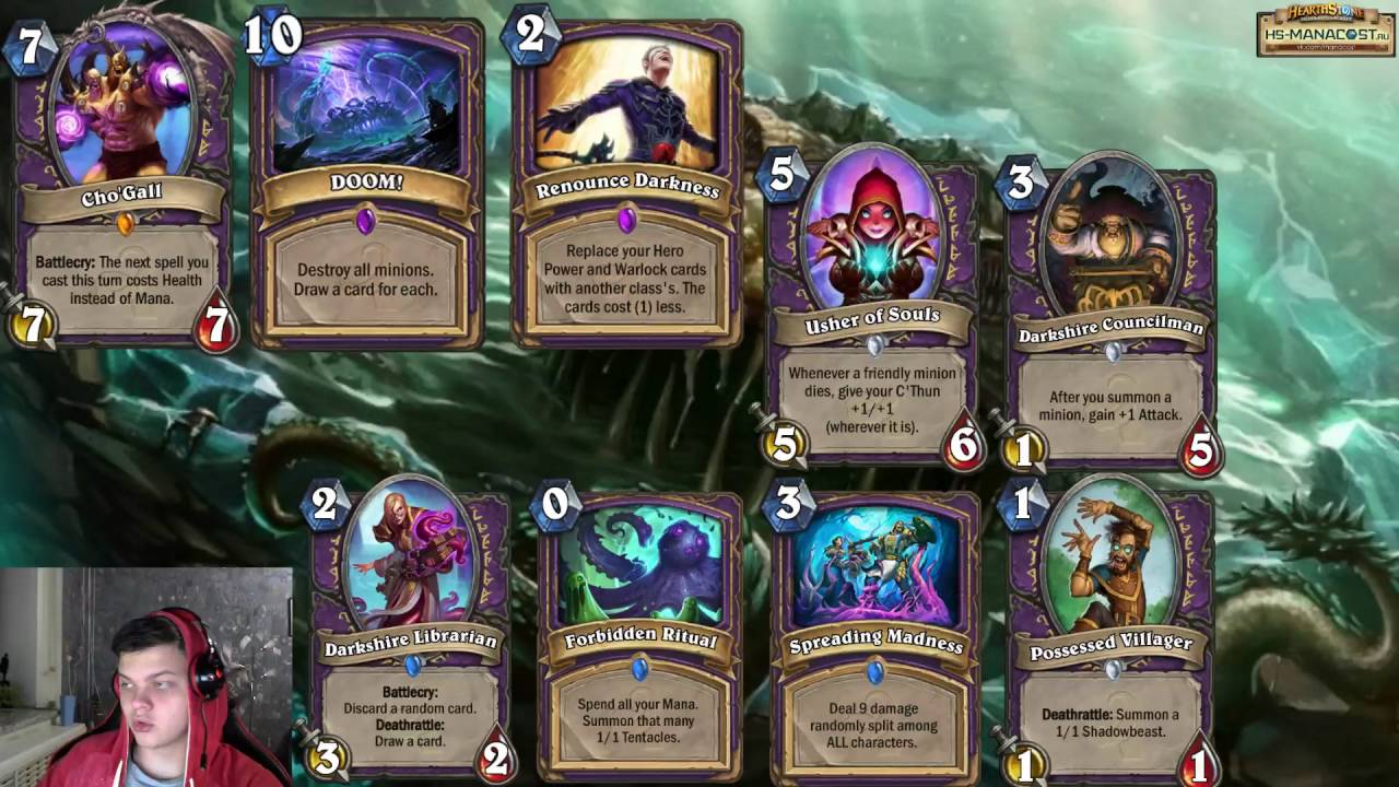 Whispers of the old Gods (Review warlock`s cards)