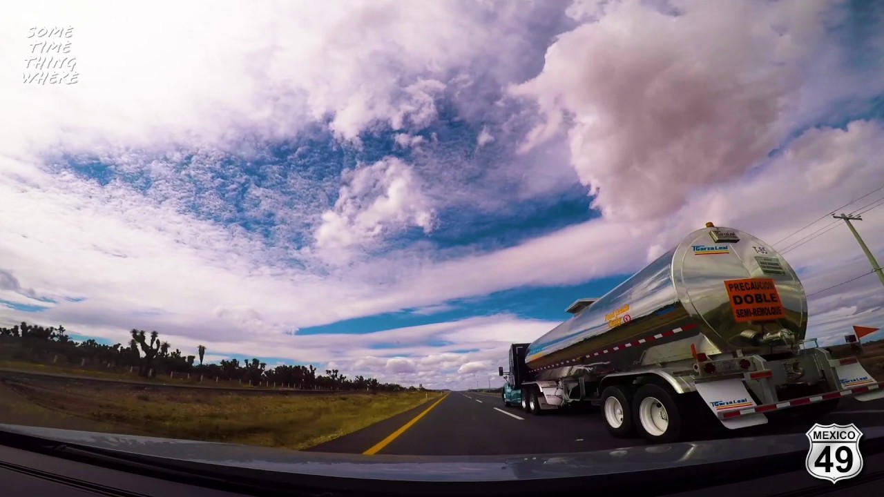 Road Trip - San Luis Potos&iacute; to Zacatecas - Time-lapse