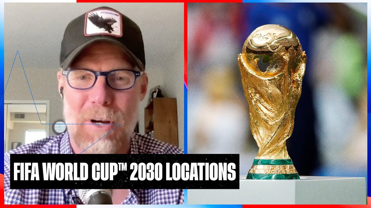 Alexi Lalas reacts to the FIFA World Cup 2030™ destinations: Spain, Morocco, & Portugal | SOTU