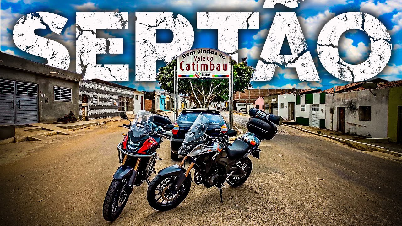 Viagem de Moto para o Vale do Catimbau no Sertão de Pernambuco