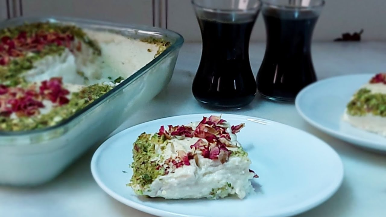 Arabic Dessert Layali Lubnan Recipe | Lebanese Night Dessert Recipe | Semolina Pudding | Eid Special