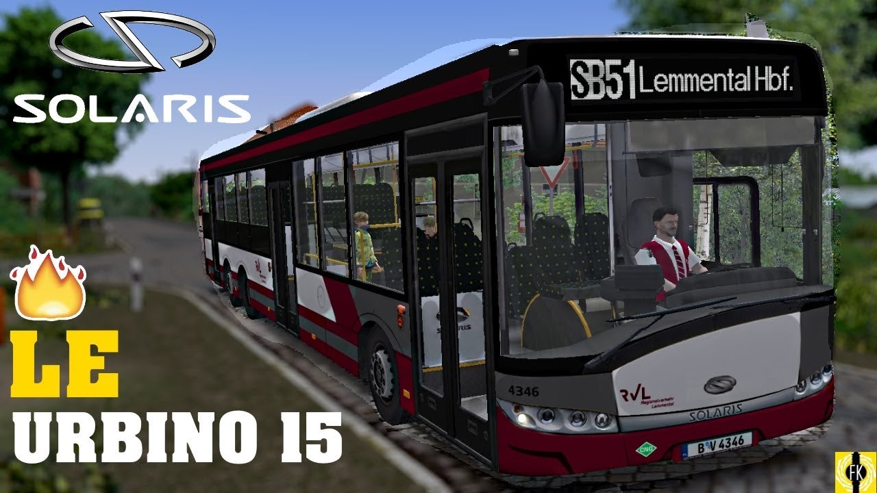 OMSI 2 [60 FPS] - SOLARIS URBINO 15 LE in Lemmental - Let's Play Omsi 2 [#533]