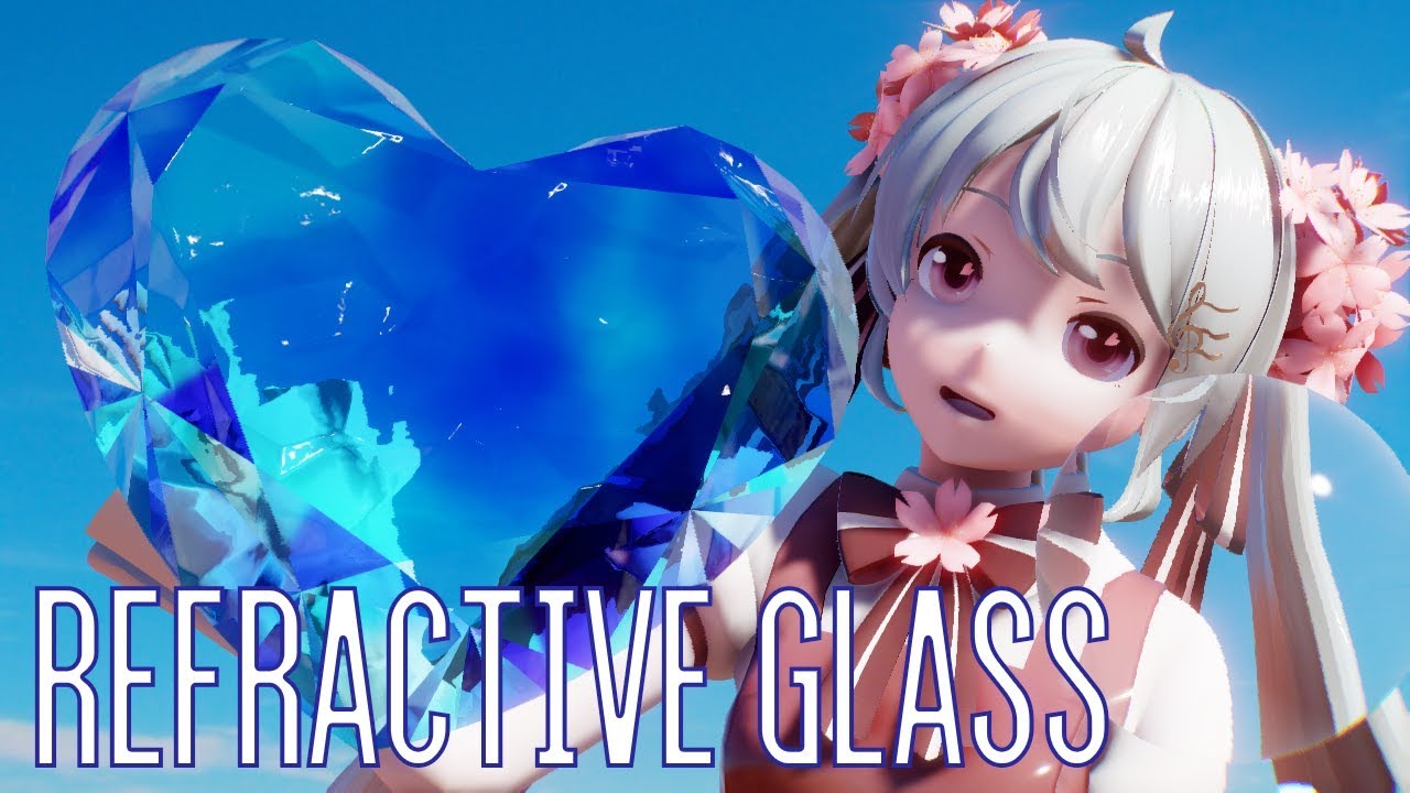 MMD Tutorial - Raycast refractive glass