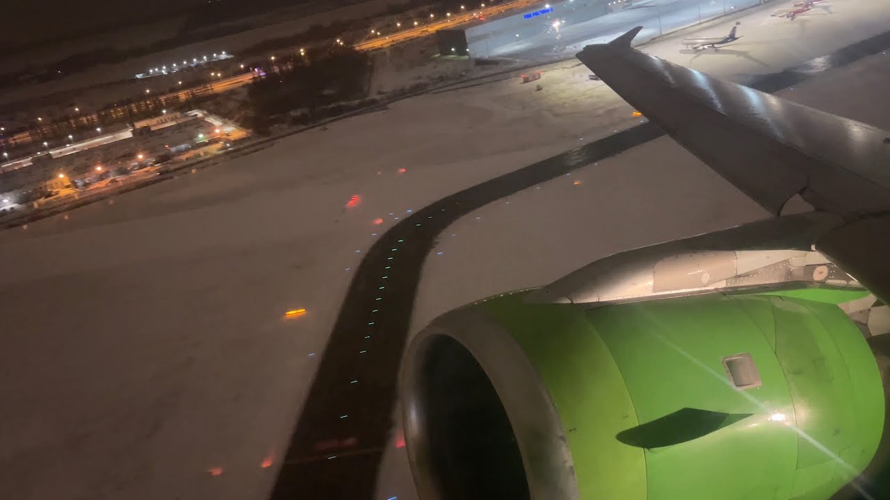 Great CFM56-5A sound! S7 Airlines • Airbus A319-114 • RA-73681 • takeoff from Pulkovo Airport