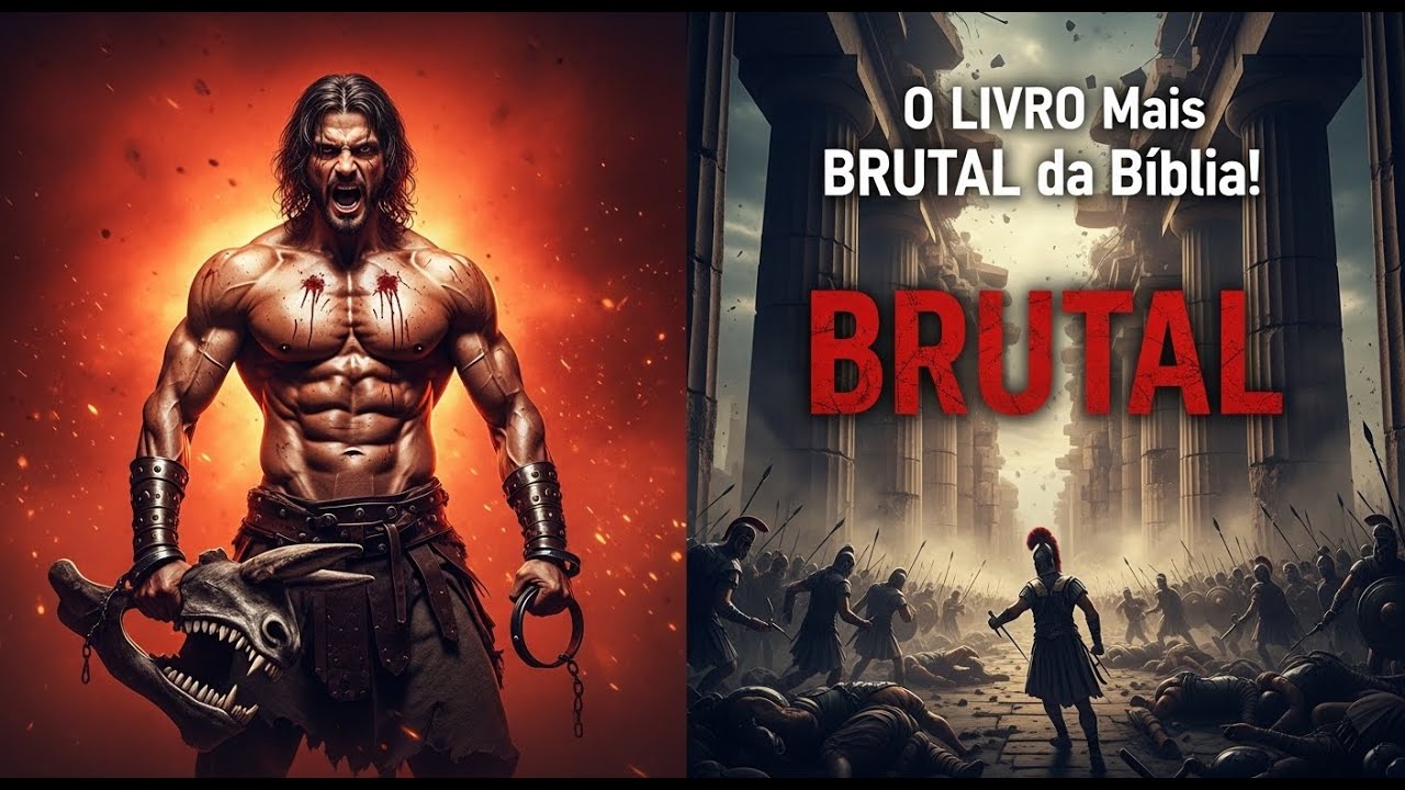 O LIVRO Mais BRUTAL da Bíblia! JUÍZES: Sangue, Caos e HERÓIS Quebrados!