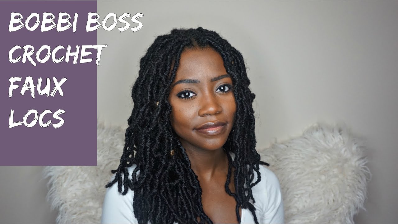 THE MOST NATURAL CROCHET FAUX LOCS | BOBBI BOSS NU LOCS