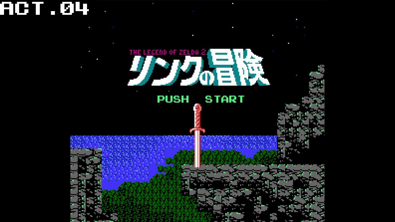 Famicom Disk System Link's Adventure Part 4: The Fourth and Fifth Temples THE LEGEND OF ZELDA2 AC...