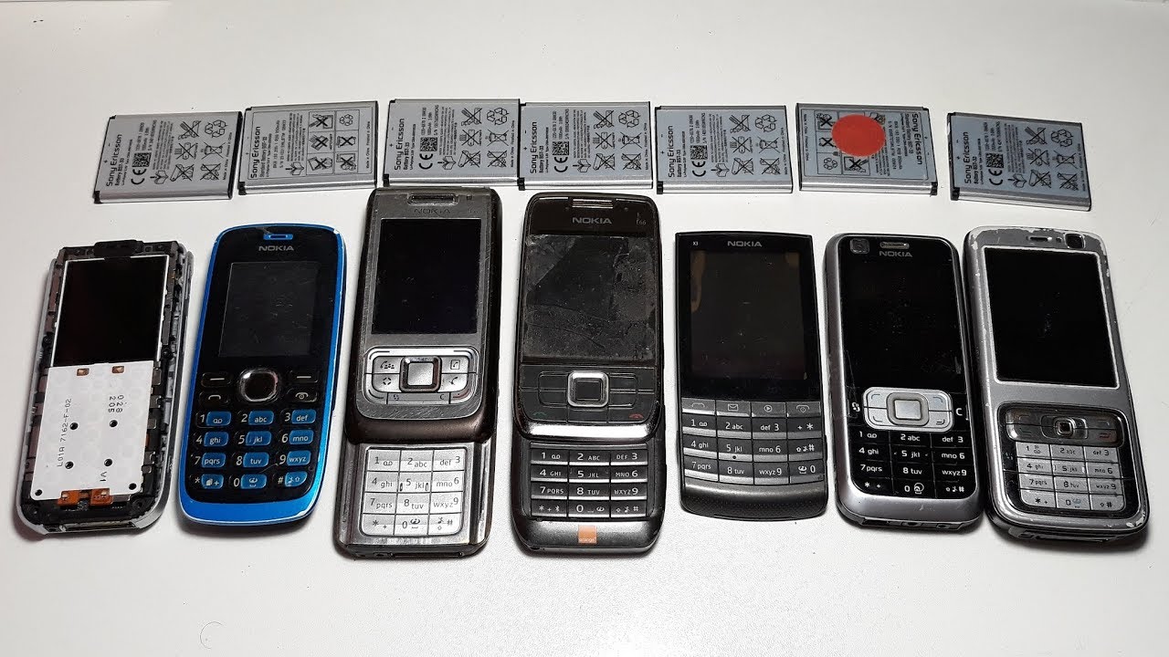Nokia ретро телефоны из Германии новая партия, Nokia 1616, Nokia E66, Nokia E65