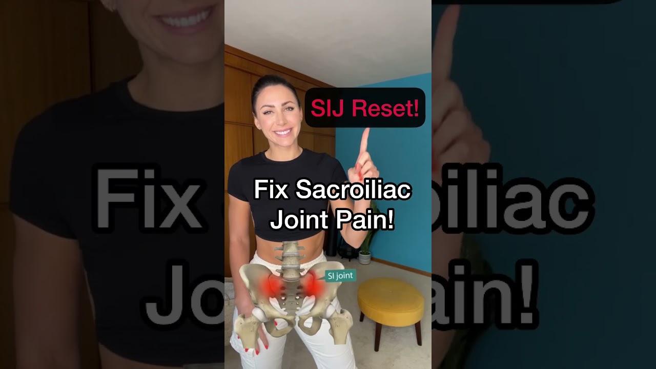 💥FIX SI JOINT PAIN!💥 Strengthen the muscles that attach to your pelvis to reduce SI Joint pain!