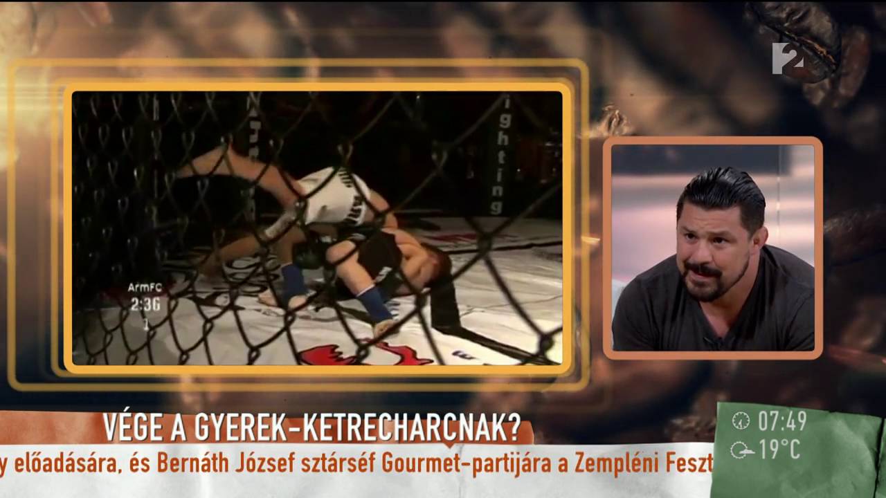 Bárdosi a ketrecharcról: ˝Ha gyerekeket harcoltatnak, akkor kutyákat is lehet˝ - tv2.hu/mokka