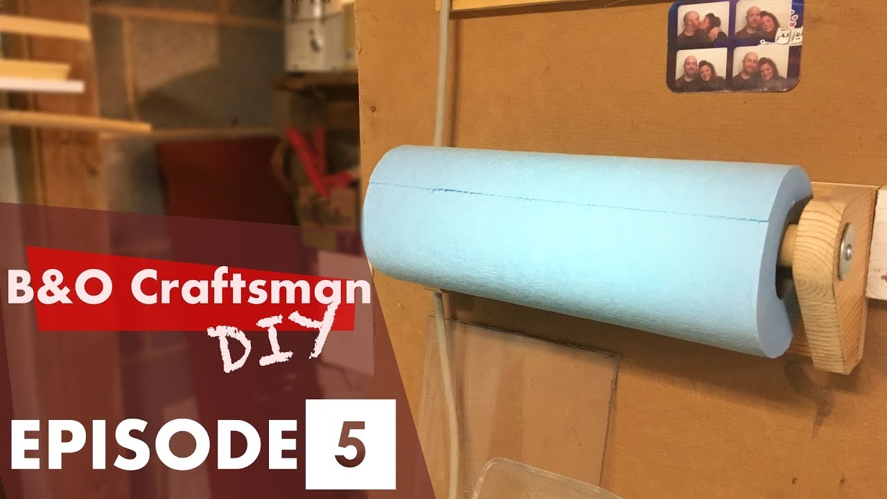 How to make a paper towel holder: S1 E5