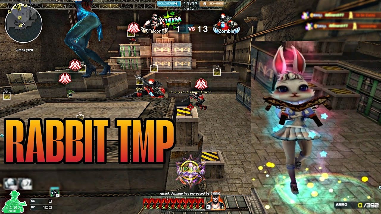 Space Rabbit Steyr TMP Game Play |CrossFire Philippines| MonarchZombieV4 #shorts
