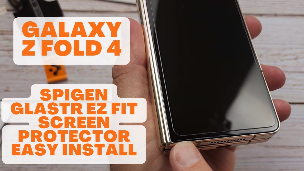 Galaxy Z Fold 4 - Spigen GlasTR EZ Fit Screen Protector