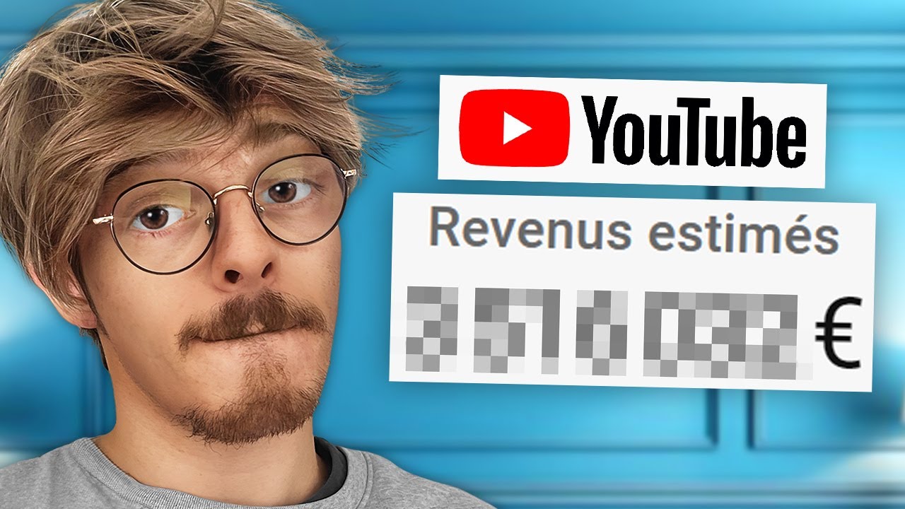 Combien Youtube m'a pay&eacute; pour 1,7 Milliards de vues... (les vrais chiffres)