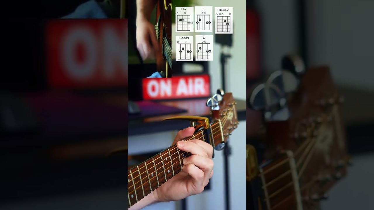 Noel Gallagher - Listen Up Guitar Lesson Acoustic Cover (Part One - Verse/Bridge)