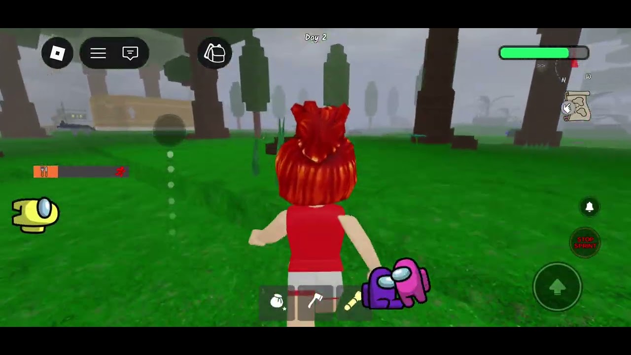 Seeing how many days I can survive in 99 nights in the forest 