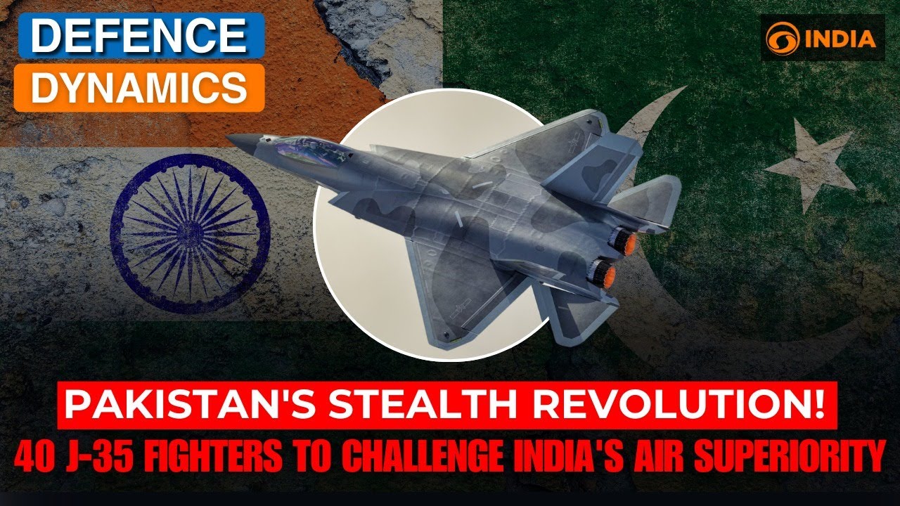 Pakistan's Stealth Revolution - 40 J35 Fighters to Challenge India's Air Superiority