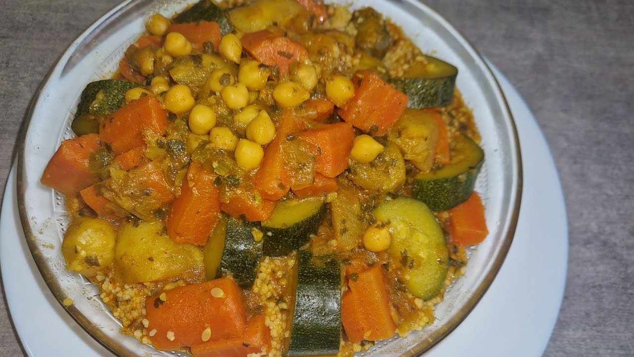 En 30 minutes:un bon couscous végétarien sans couscoussier !!#végan #cuisine #ramadan