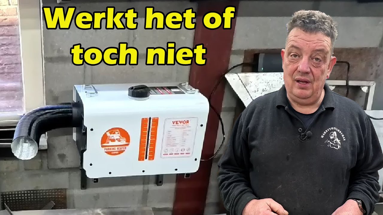 Een Dieselkachel stookt die de werkplaats wel warm in deze koude dagen?