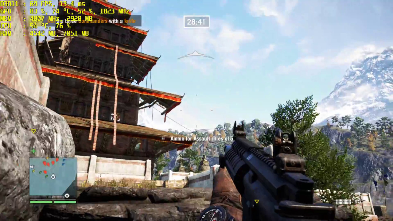 Far Cry 4 - i5 6500 / GTX 1070
