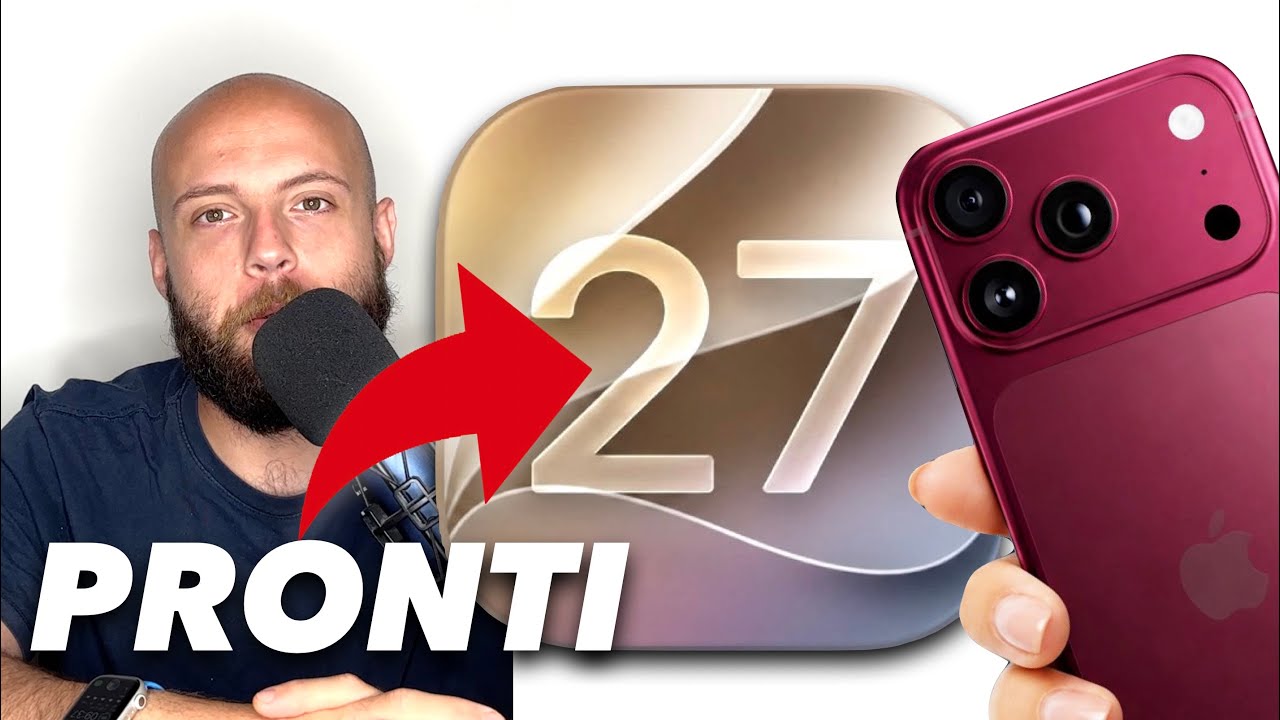 APPLE: EVENTO iPHONE 18 PRO, iMAC M6, APPLE WATCH 12, iOS27