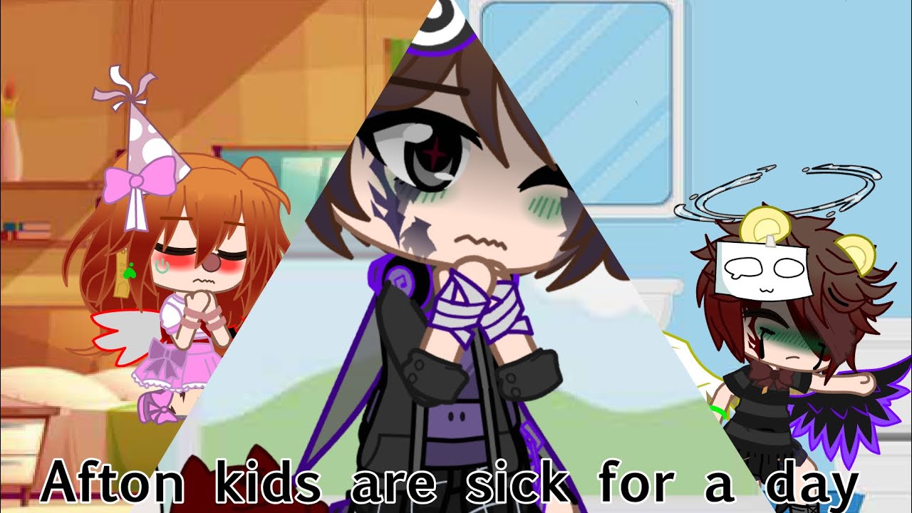 Afton kids sick for a day / lazy / reuploaded read disc