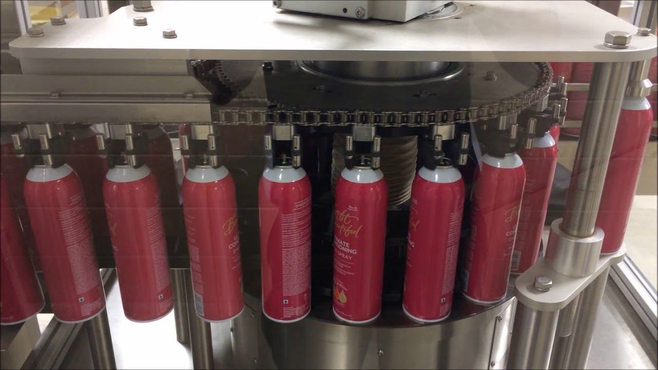 25-50-100cpm Rotary Index Aerosol Line