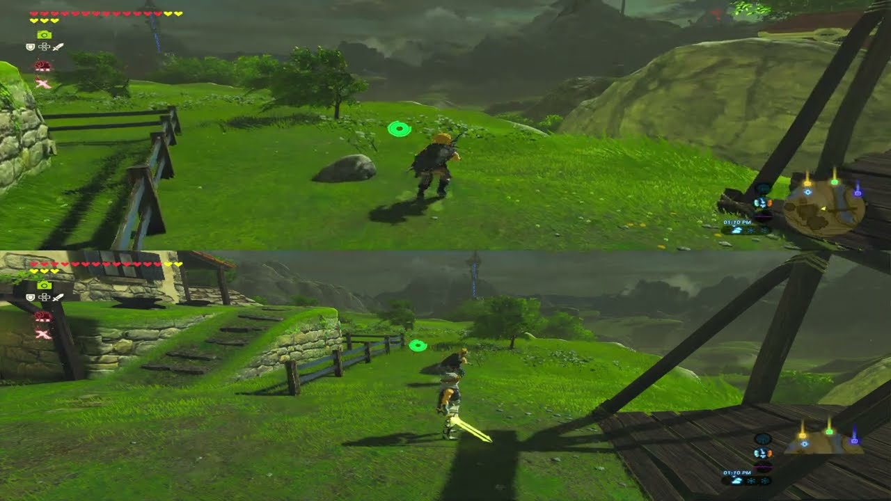 Zelda:Botw (Cemu) split-screen mod
