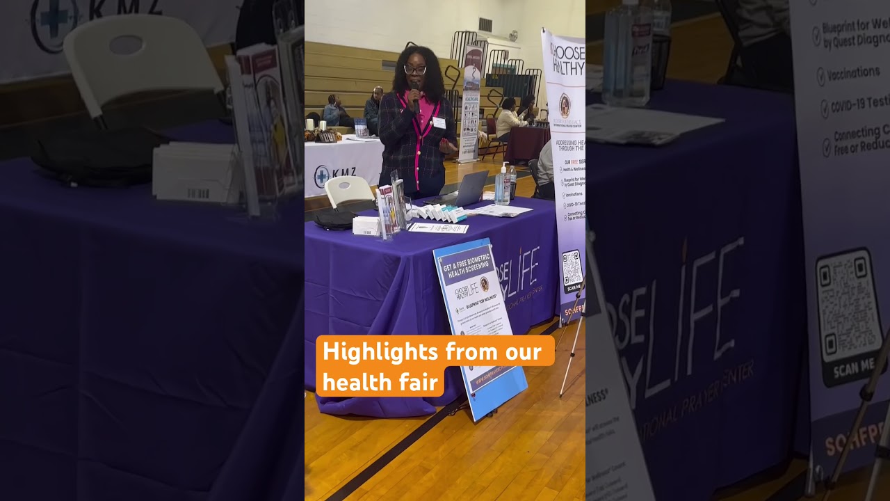 Community health fair highlights #breastcancerawareness #healthandwellness