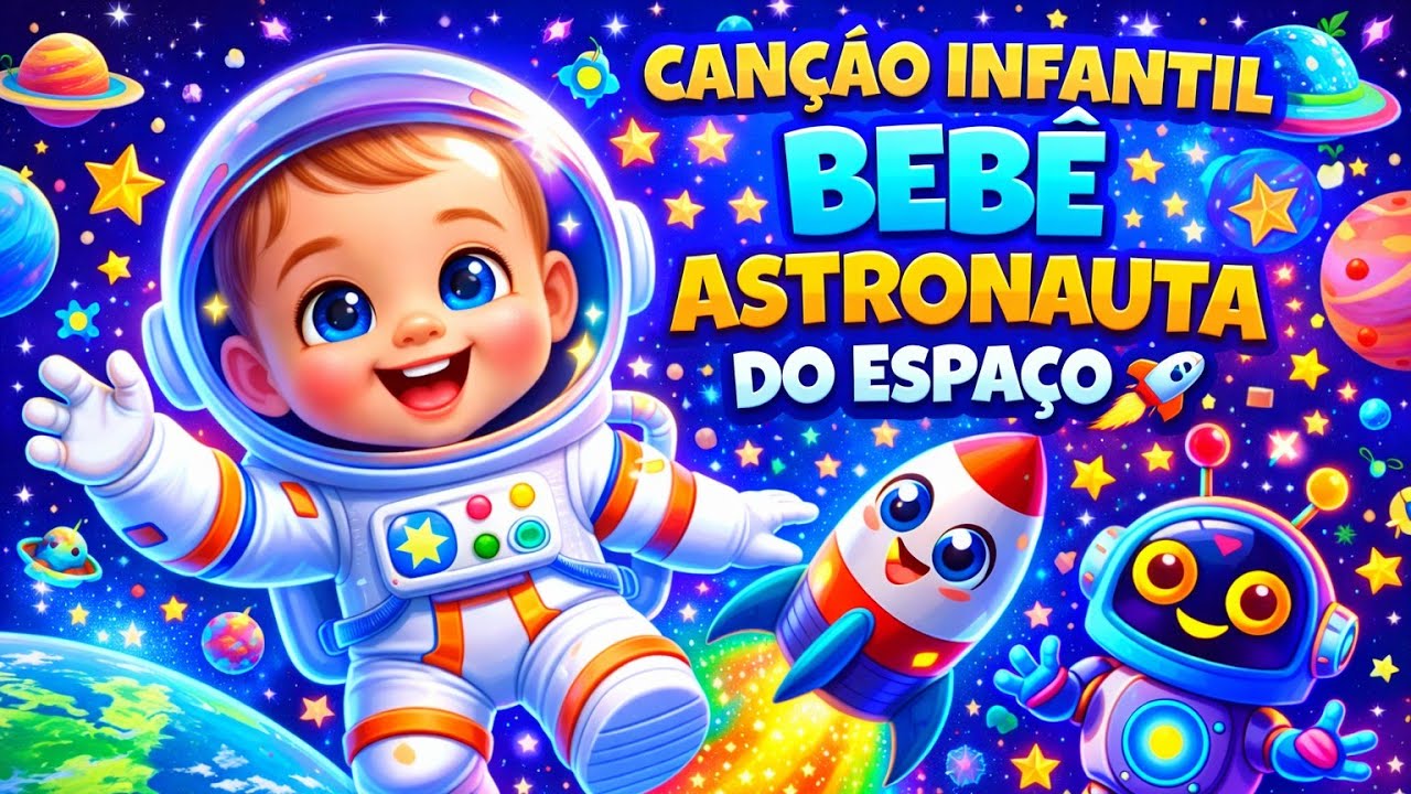 Canção Infantil Bebê Astronauta Do Espaço🚀!