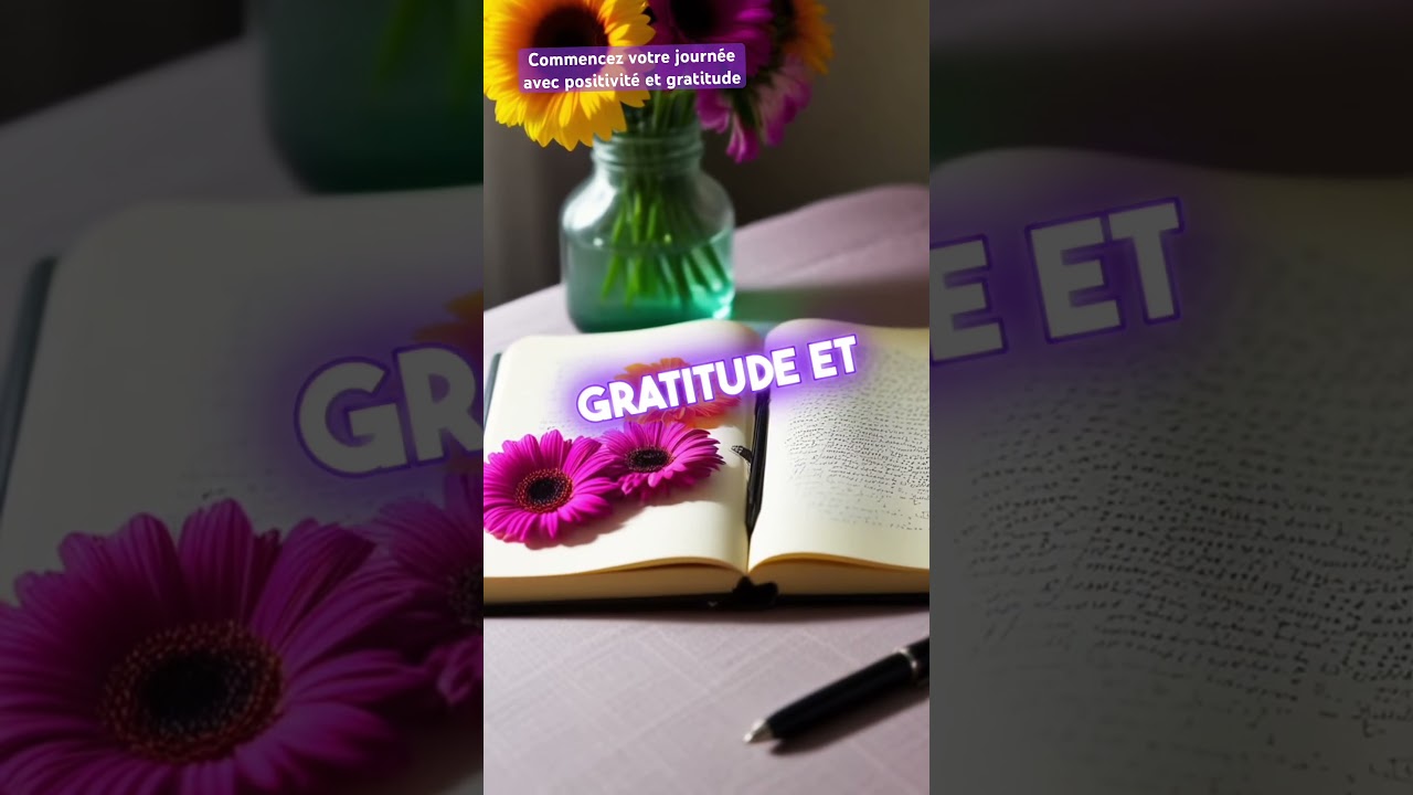 Commencez votre journ&eacute;e avec positivit&eacute; et gratitude #Positivit&eacute;Matinale #IntentionsPositives