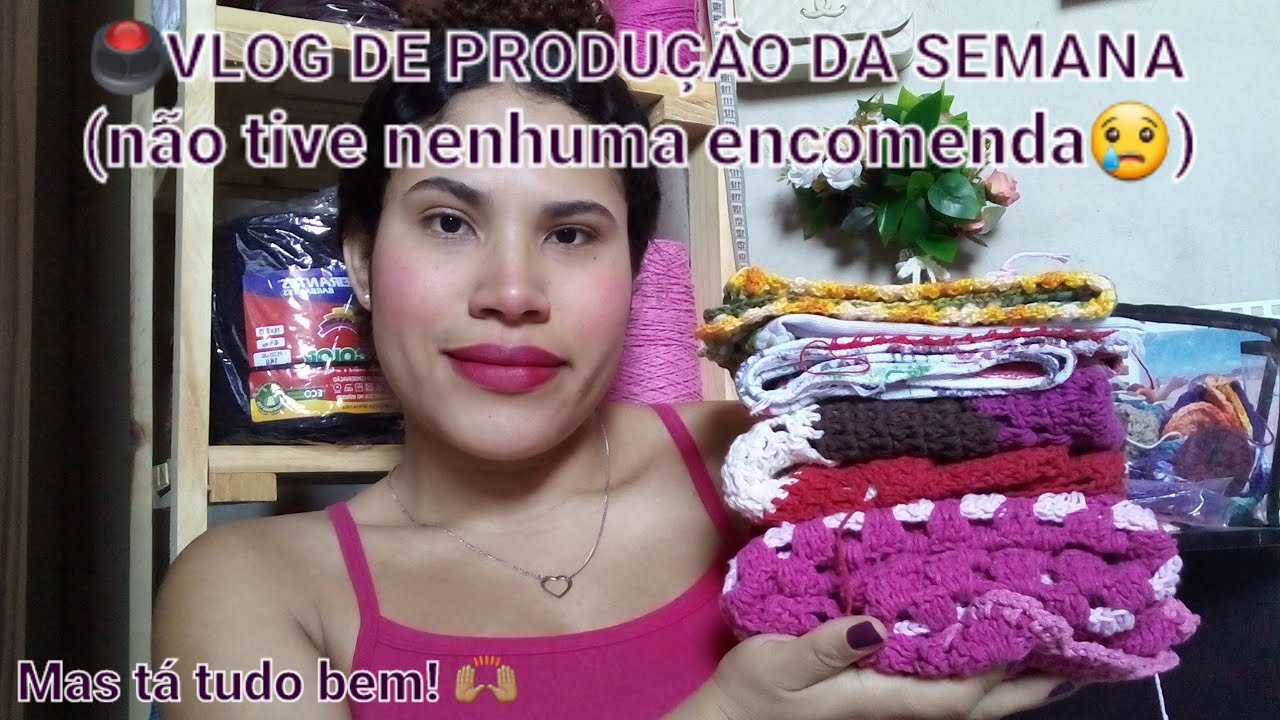 🖲VLOG DE PRODUÇÃO DA SEMANA (não tive nenhuma encomenda😢)