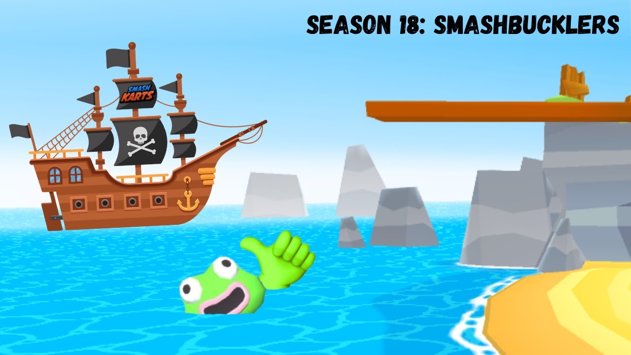 I Walked the Plank In Smash Karts Season 18! ft. @JashSKreal