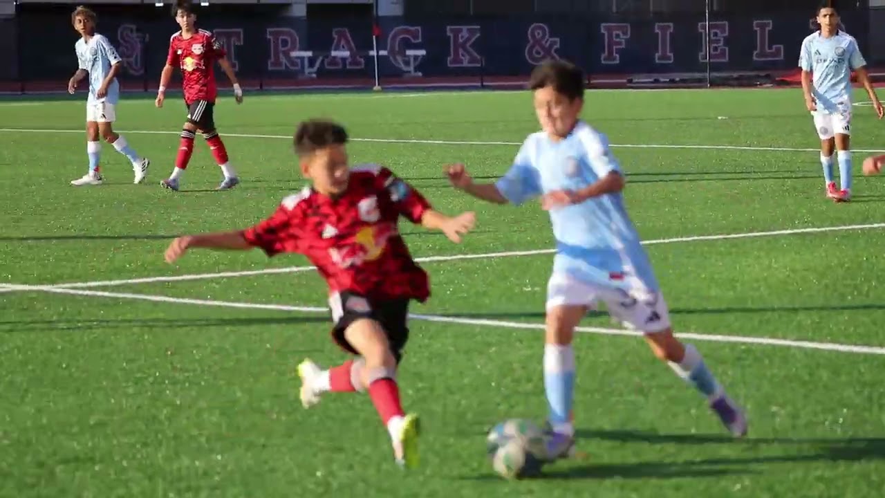 NY Red Bulls Academy U13 vs. NY City FC U13 Derby MLS Next Game Highlights 10/18/2025