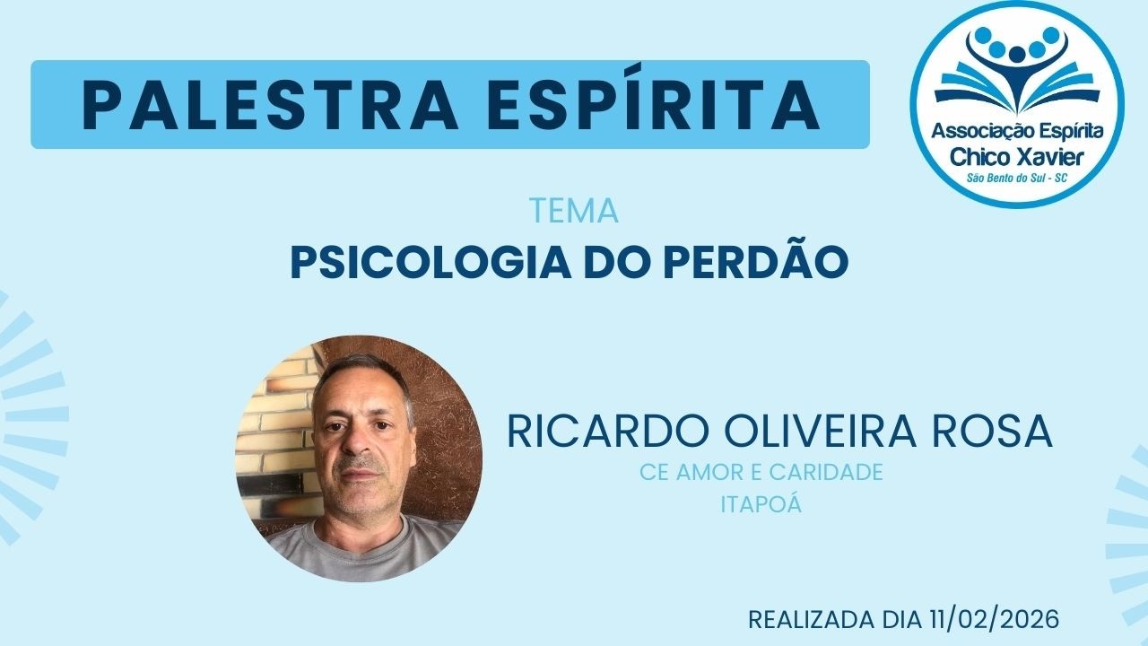 Ricardo Oliveira Rosa - Psicologia do Perdão