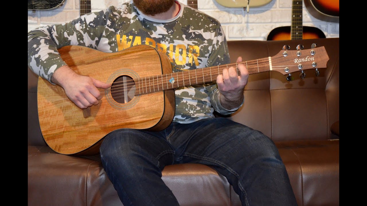 Gitara akustyczna RANDON RGI-M1 - sound test