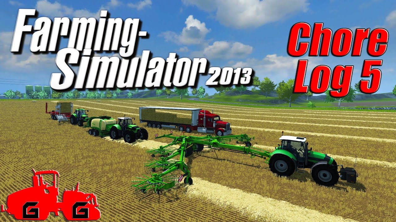 Farming Simulator 2013: Chore Log 5 - Bailed out!