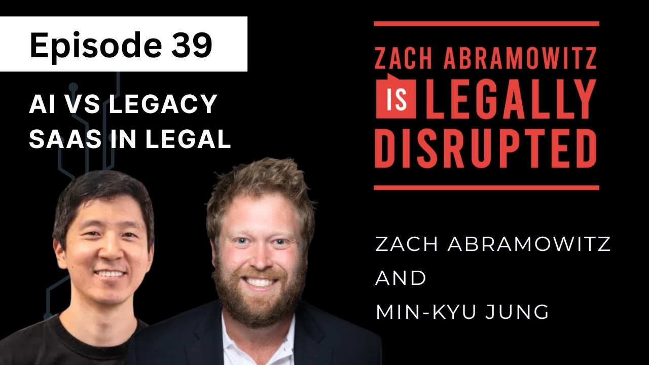 AI vs Legacy SaaS in Legal: Min-Kyu Jung, CEO Ivo #legaltech #AIforlegal #AI #Harvey #ChatGPT