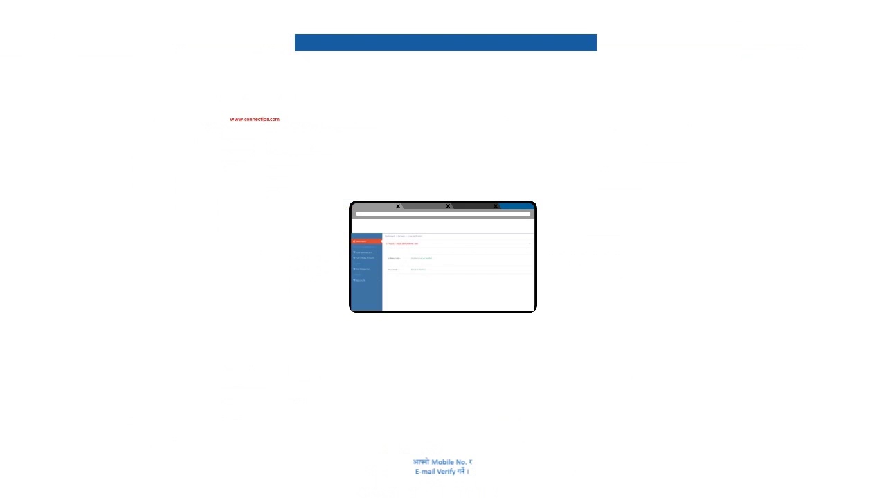connectIPS Enrollment Process