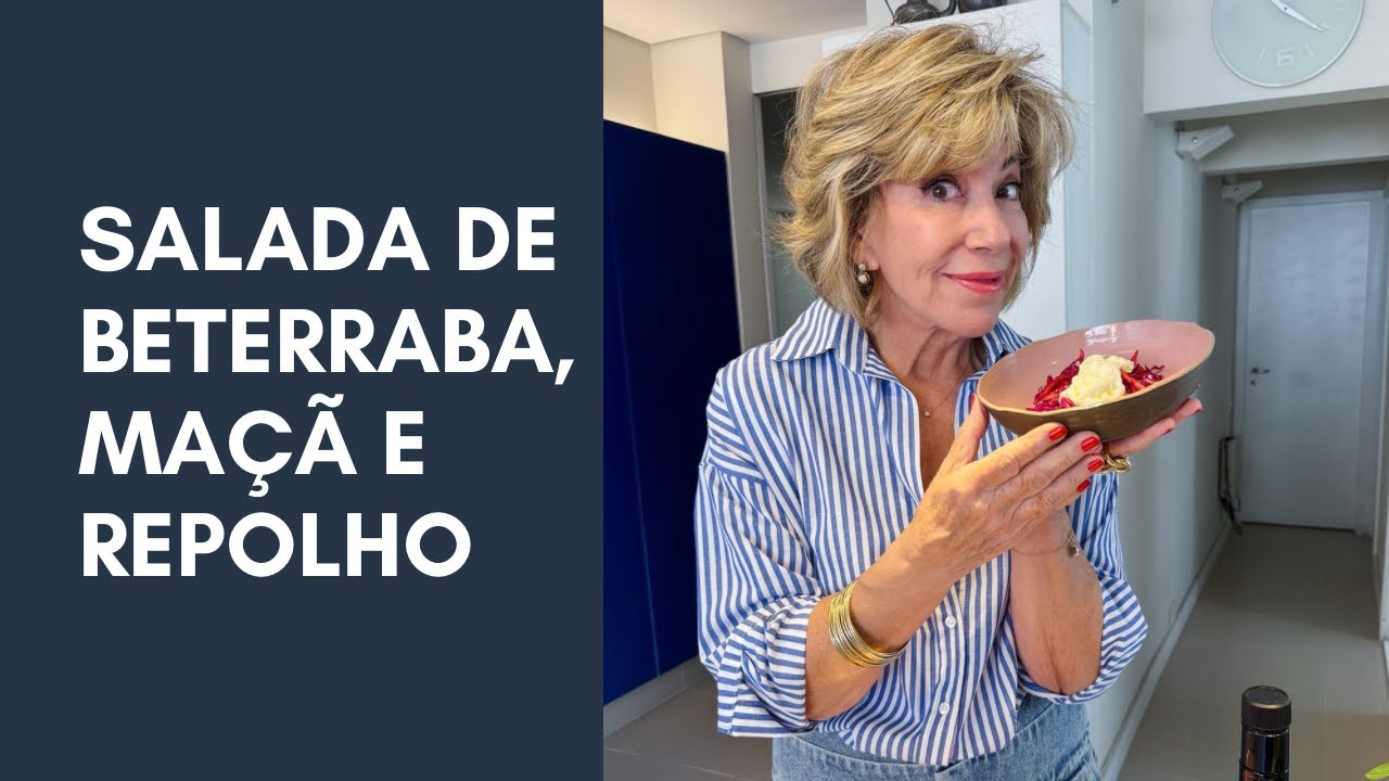 Salada de Beterraba, Maçã e Repolho