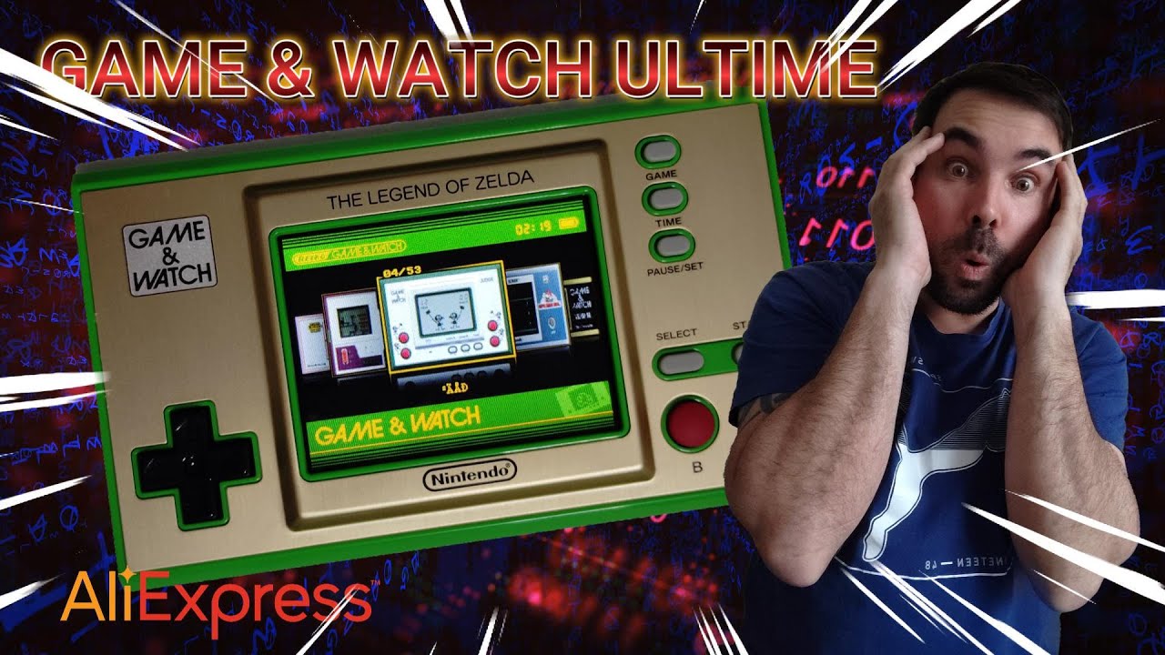 Я тестирую Game & Watch Zelda ULTIMATE VERSION! с #aliexpress EXTRA!
