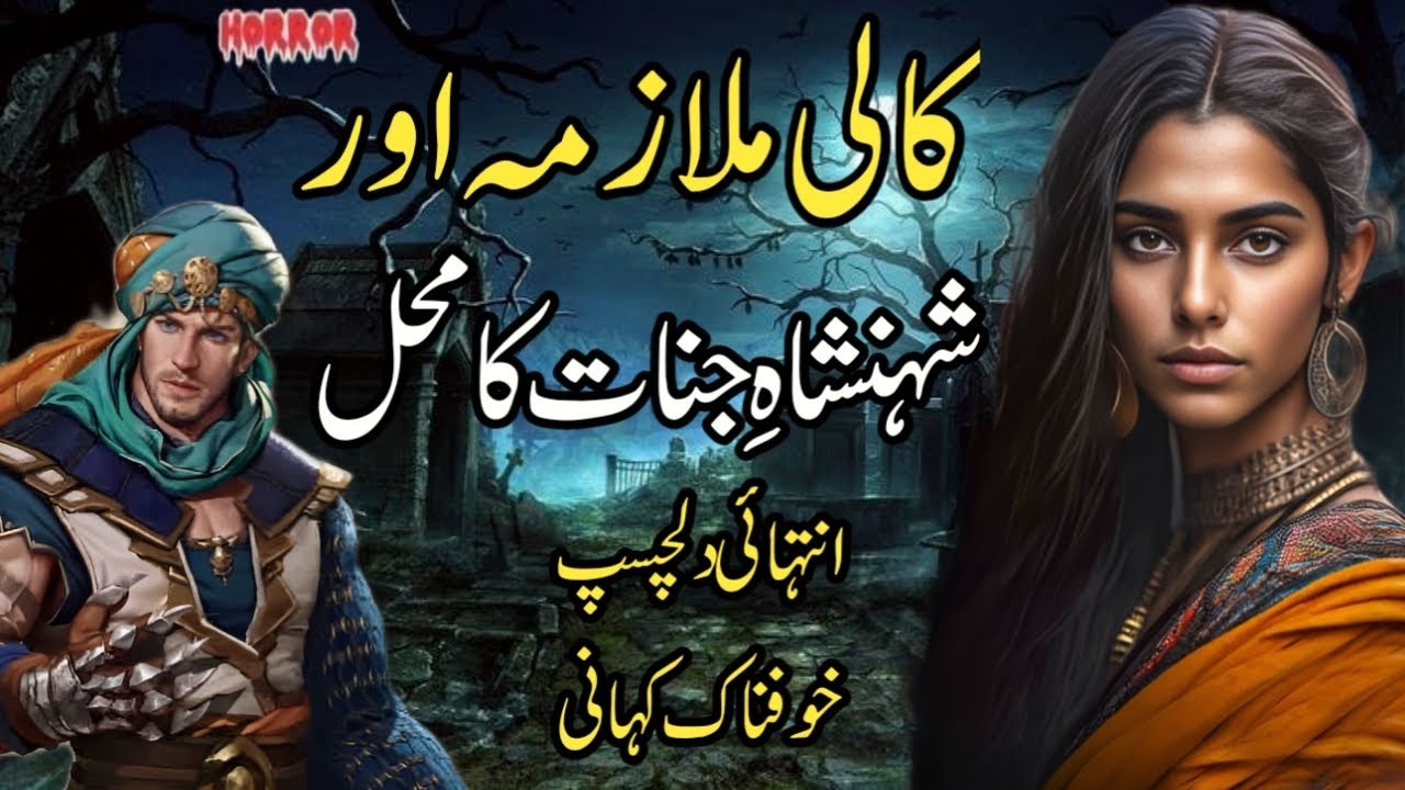 Kali Mulazima Aur Shensha e Jinnat Ka Mehal |  Intehai Dilchasp Khofnak Kahani | Kahani Corner