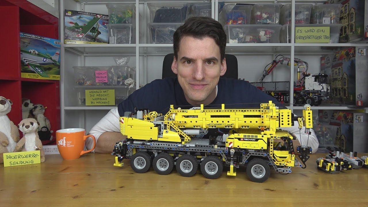 Jurgen hat's voll drauf! Ultimate RC-MOC von LEGO® Technic 42009 - Mobiler Schwerlastkran