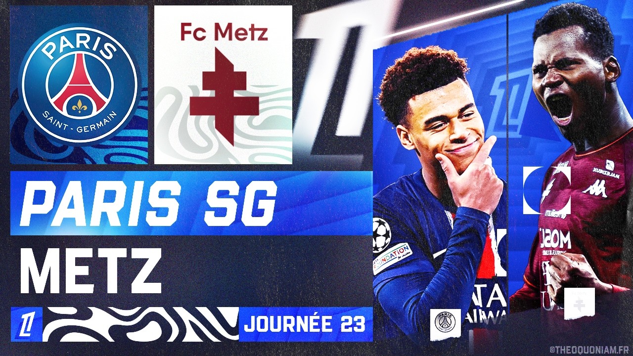 🔴 PSG - METZ | 🔴🔵 PARIS VEUT GARDER SON TRÔNE ! METZ POUR LE MAINTIEN ⚪🟣 | LIGUE 1 - LIVE/DIRECT