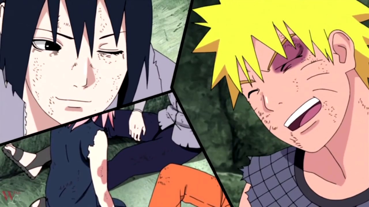 naruto and sasuke amv-final masquerade-nightcore