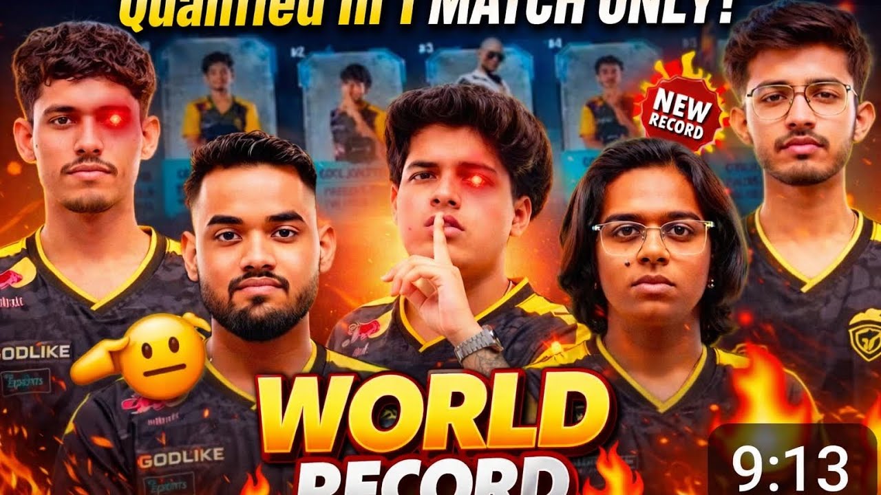 Goodlike new record breaking wwcd♥️🇮🇳| Qualifled💛✅| everyone shocked 